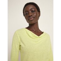 LANIUS Wasserfallshirt (OCS) aus Hanf und Bio-Baumwolle