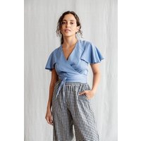 Jyoti - Fair Works Baumwoll Wickelbluse Neeraj