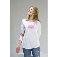 YogiLiebe Damen Yoga 3/4 Shirt "GLOW" Tencel