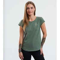 GARY MASH Shirt Asheville Wurzel im Quadrat aus Biobaumwolle