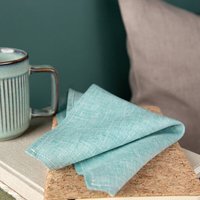 nahtur-design Stofftaschentücher aus Bioleinen | 25 × 25 cm | einzeln oder im 5er-Set
