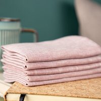 nahtur-design Stofftaschentücher aus Bioleinen | 25 × 25 cm | einzeln oder im 5er-Set