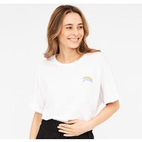 WiDDA berlin T-Shirt BIRDY weiß aus Bio-Baumwolle