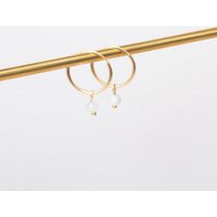 fejn jewelry Creole 'gemstone hoop'