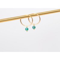 fejn jewelry Creole 'gemstone hoop'