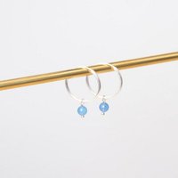 fejn jewelry Creole 'gemstone hoop'