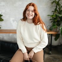 NORDLICHT Grobstrick Pullover aus 100% Baumwolle MARA