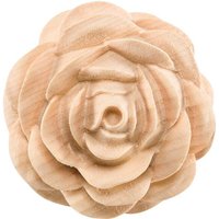 Demi-Art Rosenblüte aus Zirbenholz