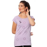 FellHerz Damen T-Shirt Sporty Girl schwarz aus 100% Biobaumwolle