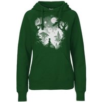 HANDGEDRUCKT "Inner Child" Frauen Hoody Neutral
