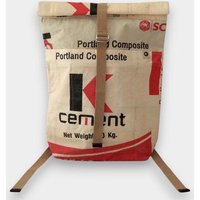 REFISHED fair fashion Rucksack 'BACKPACK' - upcycelte Zementsäcke