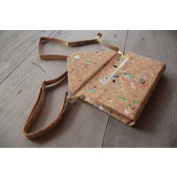 BY COPALA Handtasche / Clutch / Brieftasche aus Kork