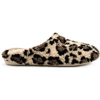 Hausschuh "thies ® Rec Leo Teddy Slipper" aus rec. Teddy Fell