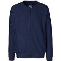 Neutral® Herren Unisex Sweatjacke ohne Kapuze