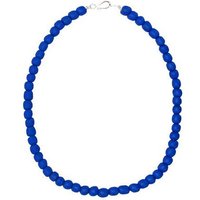 Global Mamas Halskette mit Perlen aus Recycling Glas, 46 cm