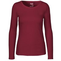 Neutral® Damen Langarm T-Shirt Bio Baumwolle Modern Fit Körpernah geschnitten