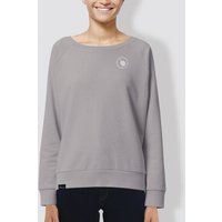 little kiwi Damen Sweater, "Kiwi", Lavender/ Lavagrey