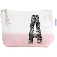 renna deluxe Kulturtasche und Kosmetiktasche mit Monogramm - ROSA
