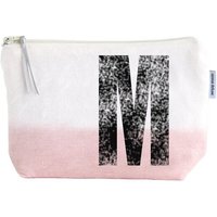 renna deluxe Kulturtasche und Kosmetiktasche mit Monogramm - ROSA