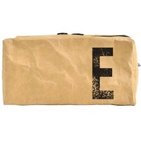 renna deluxe Waschtasche und Kosmetiktasche mit Monogramm, vegan, BRAUN