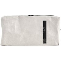 renna deluxe Kulturtasche und Kosmetiktasche mit Monogramm, vegan GRAU
