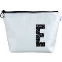 renna deluxe Kulturtasche und Kosmetiktasche personalisiert mit Monogramm SILBER