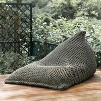 PANAPUFA Riesiger Chunky-Strick Sessel Bean Bag XXL Strick-Sitzsack Handgestrickter PANAPUFA Riesiger Chunky-Strick Sessel Bean Bag XXL Strick-Sitzsack Handgestrickter