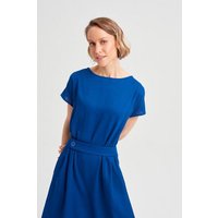 AYANI Sati | Midi Sommerkleid aus ECOVERO und Leinen