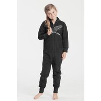 Peaces.bio - handbedruckte Biomode Jumpsuit Sperber Kinder