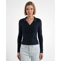 GORG Damen Langarm Bluse aus Bio-Baumwolle & TENCEL Modal