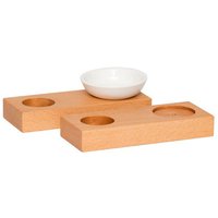 klotzaufklotz Eierbecher in verschiedenen Holzarten