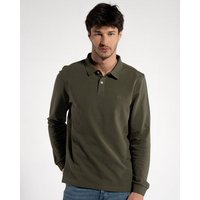 GORG Herren Langarm Poloshirt aus Bio-Baumwolle