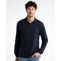 GORG Herren Langarm Poloshirt aus Bio-Baumwolle