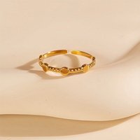 Größenverstellbarer FINE Dots Ring ca. Ø 17 mm von Elektropulli