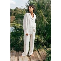 AmourLinen Langarm-Pyjama-Set Nightly