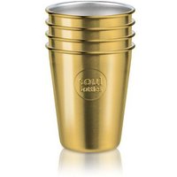 soulbottles Plastikfreier Trinkbecher aus Edelstahl • soulcups steel Utopia • 0,3 l und 0,4 l