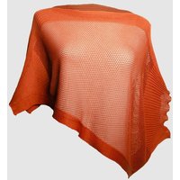 LANARTO slow fashion Poncho Cape für Damen aus 100 % Bio-Baumwolle – Made in Germany