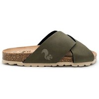 Vegane thies ® Eco Bio Cross Sandale aus rec. PET mit ergonomischem Fussbett