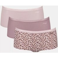 Sloggi 3er Pack Shorts GO Crush Bio-Baumwolle