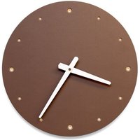 klotzaufklotz Wanduhr Linoleum