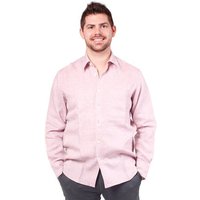 Peaces.bio - handbedruckte Biomode Bio-Leinenhemd für Herren