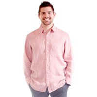 Peaces.bio - handbedruckte Biomode Bio-Leinenhemd für Herren