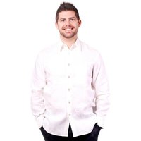 Peaces.bio - handbedruckte Biomode Bio-Leinenhemd für Herren