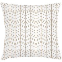 TAK design Kissen Light Brown Pattern