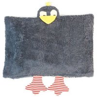 Pat und Patty Zirbenkissen, Kuschelkissen "Rabe" Farbe: anthrazit / Zirbenspäne