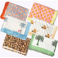 KIKOONI Kleine Tagesdecken und Kinder - Kuscheldecken " COZY K"