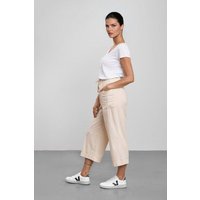 Feuervogl fv-Mar:tha Jogpants | Wide Leg | Cropped | Rubber Waistband | Cotton-Linen-Mix