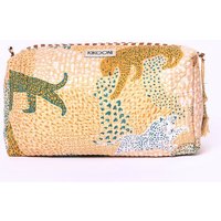 KIKOONI handgefertigte Kosmetiktasche " Lucky Leo"