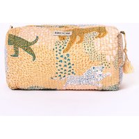 KIKOONI handgefertigte Kosmetiktasche " Lucky Leo"
