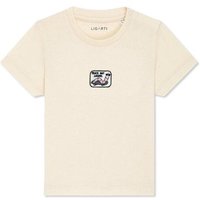 LIGARTI Babyshirt - Ollie die Skater-Wurm